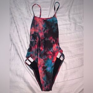 Jolyn training one piece suit, multicolored, size 28